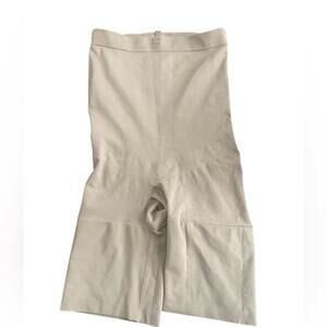 Spanx By Sara Blakley Shaper Short High Waisted Beige, Shape Wear, Size XL